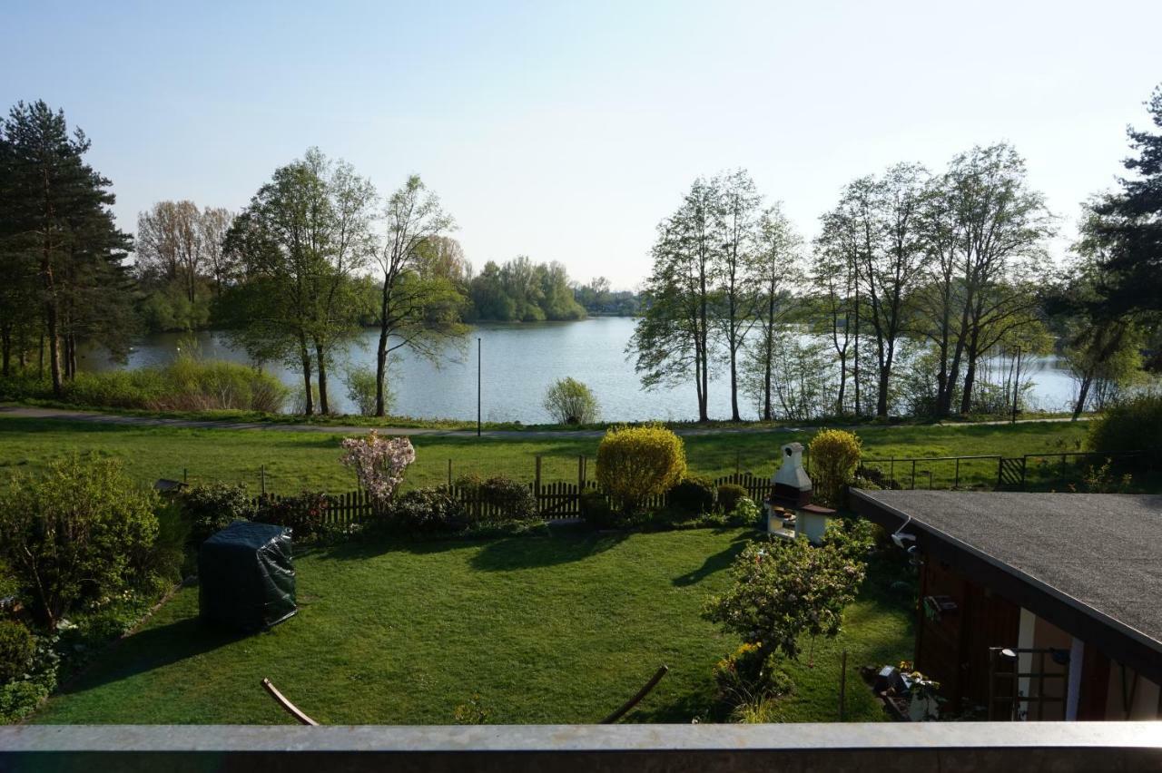 Ferienwohnung Am See Bad Lippspringe Bagian luar foto